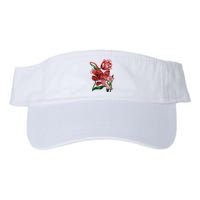 Tiger Flower Art Visor