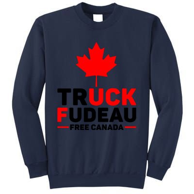 Truck Fudeau Anti Trudeau Free Canada Trucker Heroes Sweatshirt