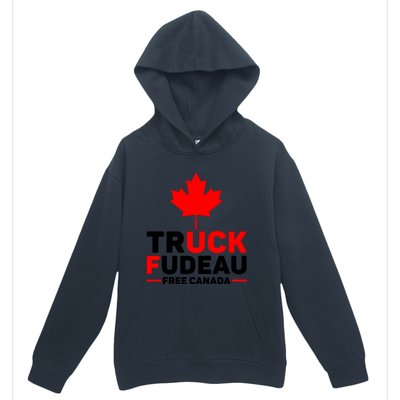 Truck Fudeau Anti Trudeau Free Canada Trucker Heroes Urban Pullover Hoodie