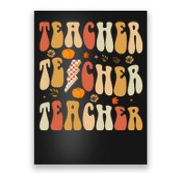 Teacher Fall Autumn Vibes Back To School Poster