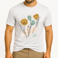 Tulip Flowers Abstract Performance Shirt