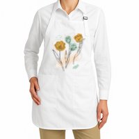 Tulip Flowers Abstract Apron