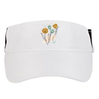 Tulip Flowers Abstract Adult Drive Performance Visor