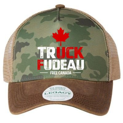 Truck Fudeau Anti Trudeau Free Canada Trucker Heroes Legacy Tie Dye Trucker Hat