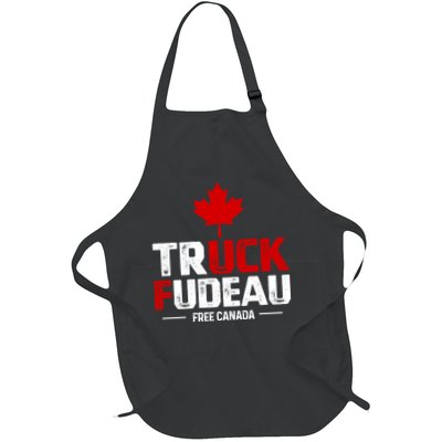 Truck Fudeau Anti Trudeau Free Canada Trucker Heroes Apron