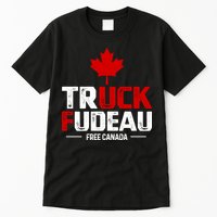 Truck Fudeau Anti Trudeau Free Canada Trucker Heroes Tall T-Shirt