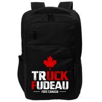 Truck Fudeau Anti Trudeau Free Canada Trucker Heroes Impact Tech Backpack