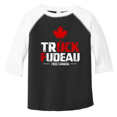 Truck Fudeau Anti Trudeau Free Canada Trucker Heroes Toddler Fine Jersey T-Shirt