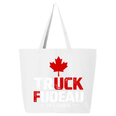 Truck Fudeau Anti Trudeau Free Canada Trucker Heroes 25L Jumbo Tote