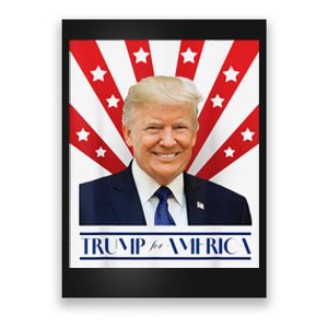 Trump For America 2024 Presidential Election Poster