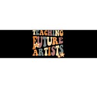 Teaching Future Artists Retro Teacher Students Bumper Sticker