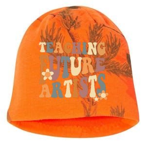 Teaching Future Artists Retro Teacher Students Kati - Camo Knit Beanie