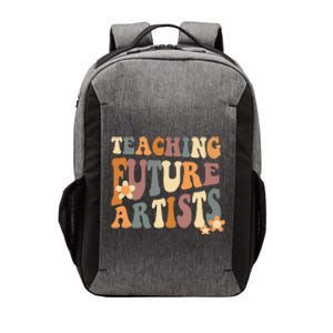 Teaching Future Artists Retro Teacher Students Vector Backpack