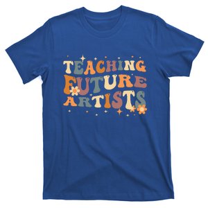 Teaching Future Artists Retro Teacher Students T-Shirt