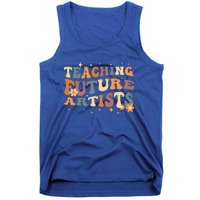 Teaching Future Artists Retro Teacher Students Tank Top