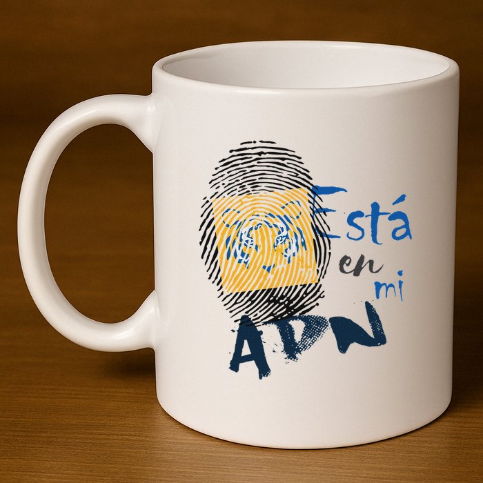 Tigres Futbol Adn Mexico Nuevo Leon 11oz C Handle Ceramic Mug