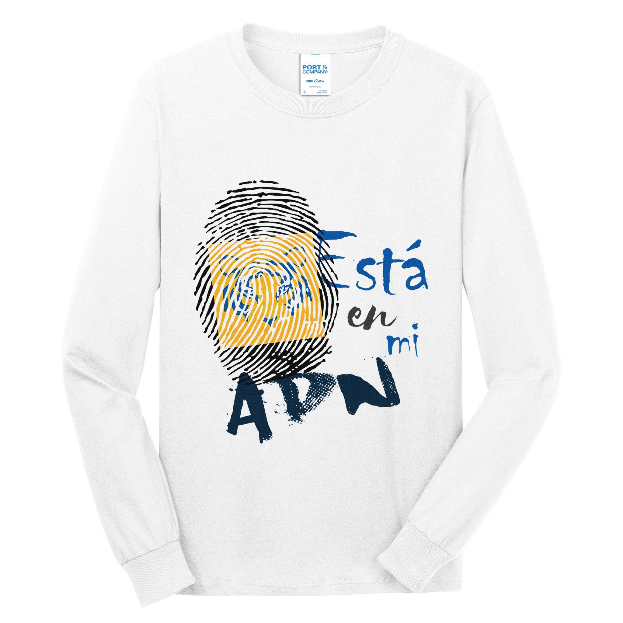 Tigres Futbol Adn Mexico Nuevo Leon Tall Long Sleeve T-Shirt