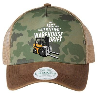 The Fast And The Certified Warehouse Drift Forklift Operator Legacy Tie Dye Trucker Hat