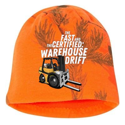 The Fast And The Certified Warehouse Drift Forklift Operator Kati - Camo Knit Beanie