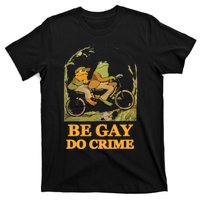 The Frog And The Toad Are Gay, Do Crime, Funny Graphic T-Shirt