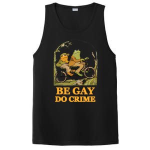 The Frog And The Toad Are Gay, Do Crime, Funny Graphic PosiCharge Competitor Tank