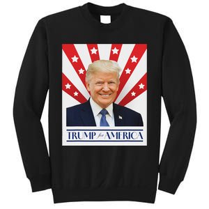 Trump For America 2024 Presidential Election Sweatshirt