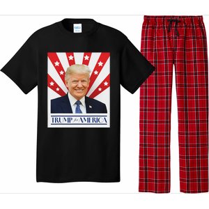 Trump For America 2024 Presidential Election Pajama Set