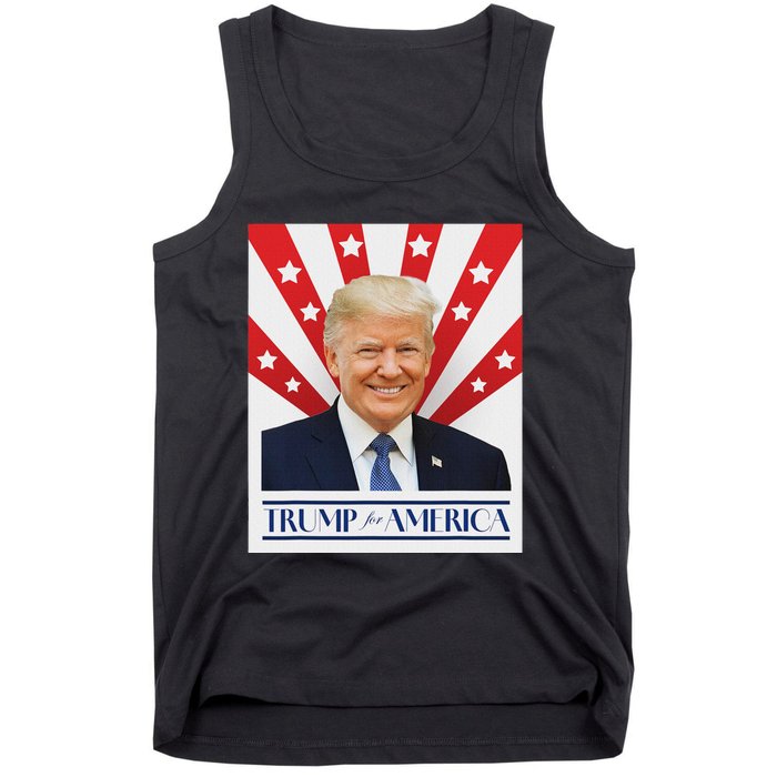 Trump For America 2024 Presidential Election Tank Top