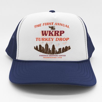 The First Annual Wkrp Turkey Drop Trucker Hat