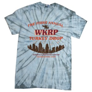 The First Annual Wkrp Turkey Drop Tie-Dye T-Shirt