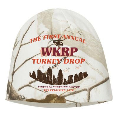 The First Annual Wkrp Turkey Drop Kati - Camo Knit Beanie