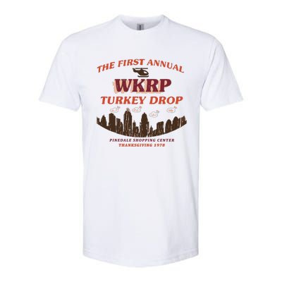 The First Annual Wkrp Turkey Drop Softstyle® CVC T-Shirt