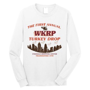 The First Annual Wkrp Turkey Drop Long Sleeve Shirt