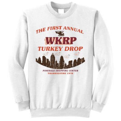 The First Annual Wkrp Turkey Drop Sweatshirt