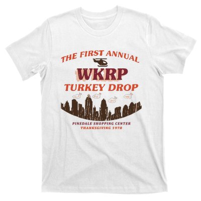 The First Annual Wkrp Turkey Drop T-Shirt