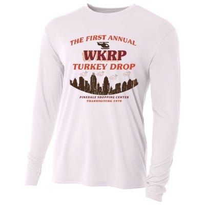 The First Annual Wkrp Turkey Drop Cooling Performance Long Sleeve Crew