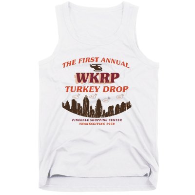 The First Annual Wkrp Turkey Drop Tank Top