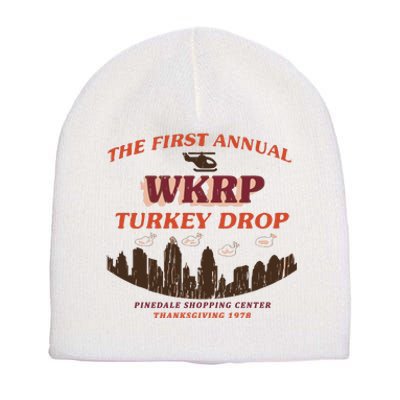 The First Annual Wkrp Turkey Drop Short Acrylic Beanie