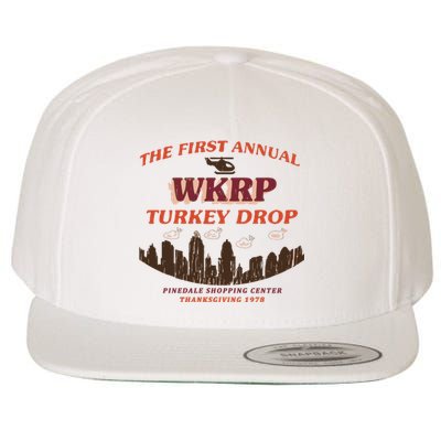 The First Annual Wkrp Turkey Drop Wool Snapback Cap