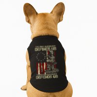 The First Amendment Defines Us American Flag Doggie Tank