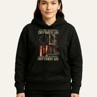 The First Amendment Defines Us American Flag Hoodie