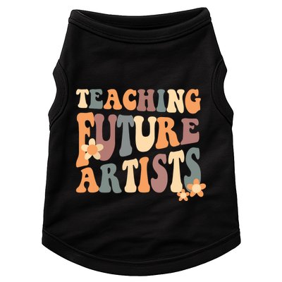 Teaching Future Artists Retro Teacher Students Doggie Tank