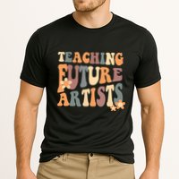 Teaching Future Artists Retro Teacher Students Cooling Performance Crew T-Shirt