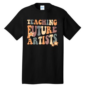 Teaching Future Artists Retro Teacher Students Tall T-Shirt