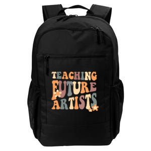 Teaching Future Artists Retro Teacher Students Daily Commute Backpack