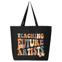 Teaching Future Artists Retro Teacher Students 25L Jumbo Tote