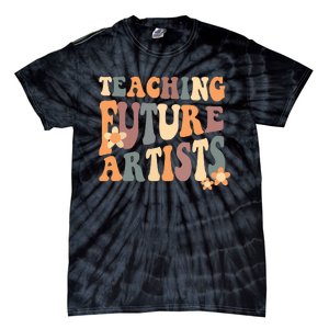 Teaching Future Artists Retro Teacher Students Tie-Dye T-Shirt