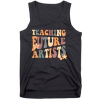 Teaching Future Artists Retro Teacher Students Tank Top