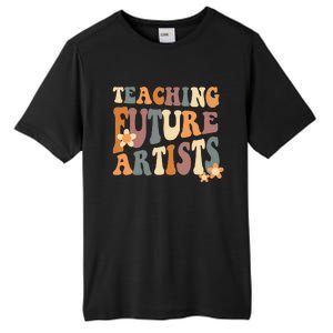 Teaching Future Artists groovy Teacher Students Tall Fusion ChromaSoft Performance T-Shirt