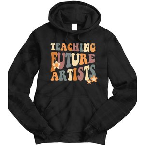 Teaching Future Artists groovy Teacher Students Tie Dye Hoodie